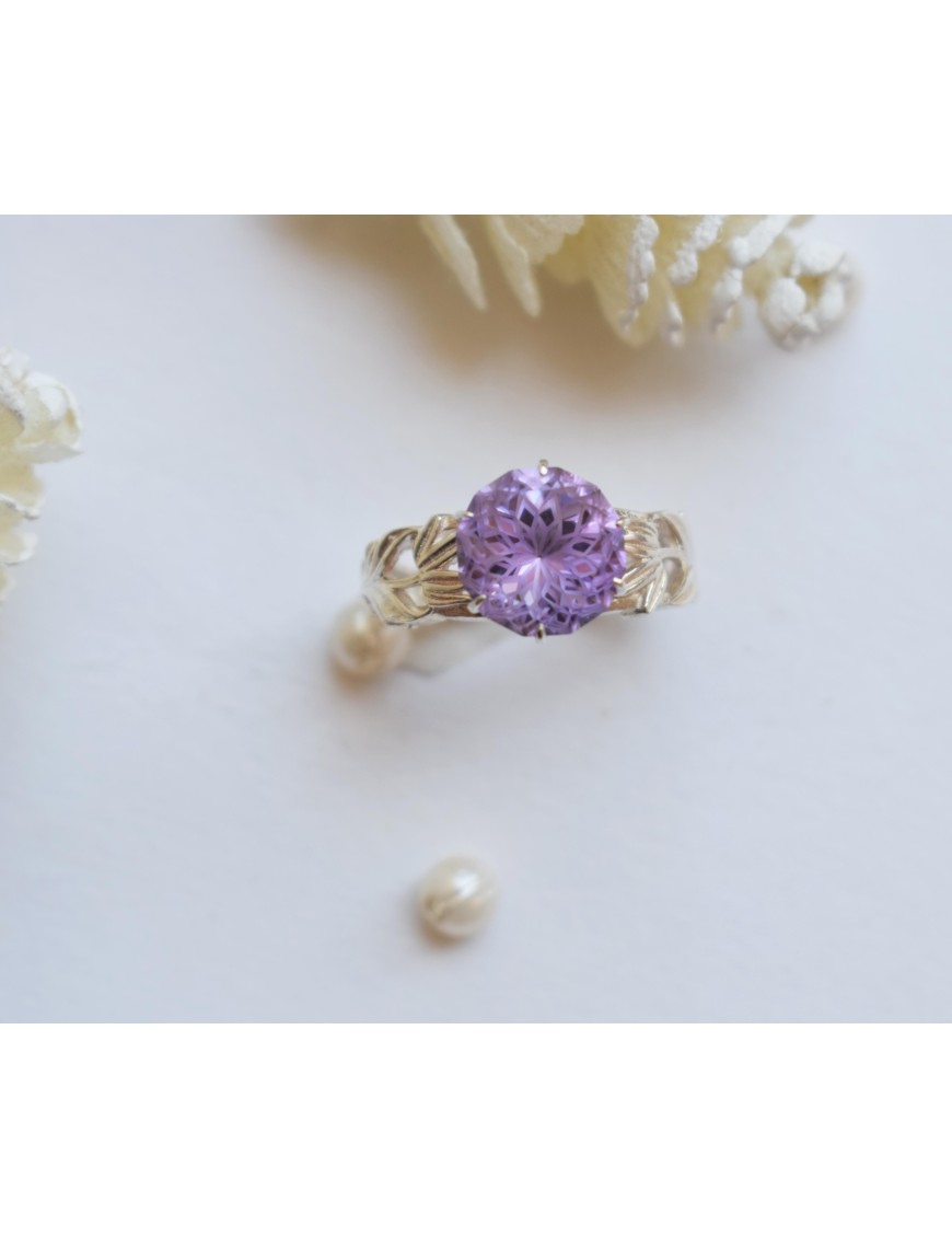 Amethyst Fancy Stone Ring