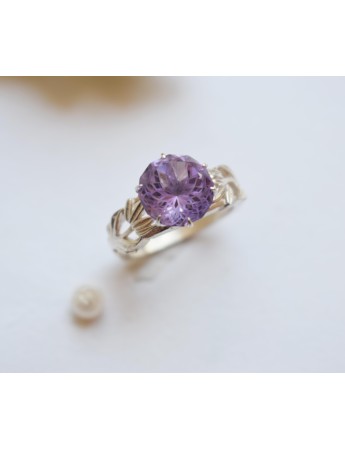 Amethyst Fancy Stone Ring