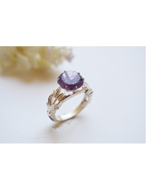 Amethyst Fancy Stone Ring