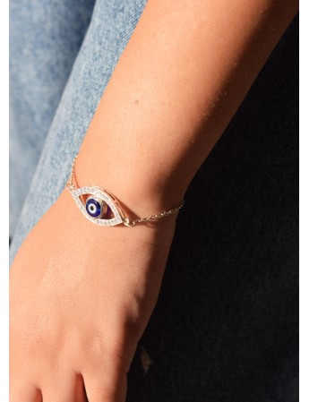 Evil Eye Bracelet Silver