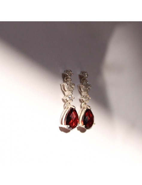 Garnet Fancy Earrings