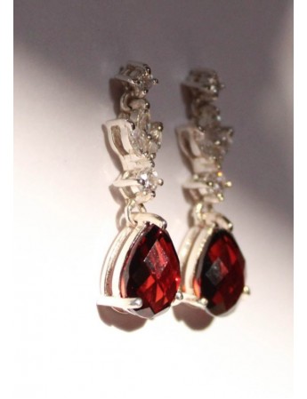 Garnet Fancy Earrings