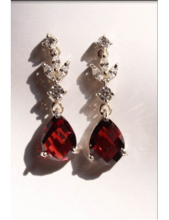 Garnet Fancy Earrings