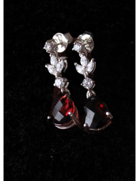 Garnet Fancy Earrings