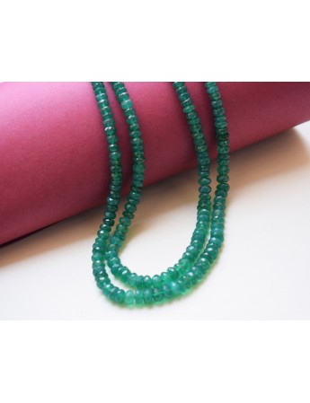 Green Onyx Line Necklace