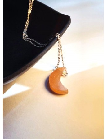 Peach Moonstone Pendant