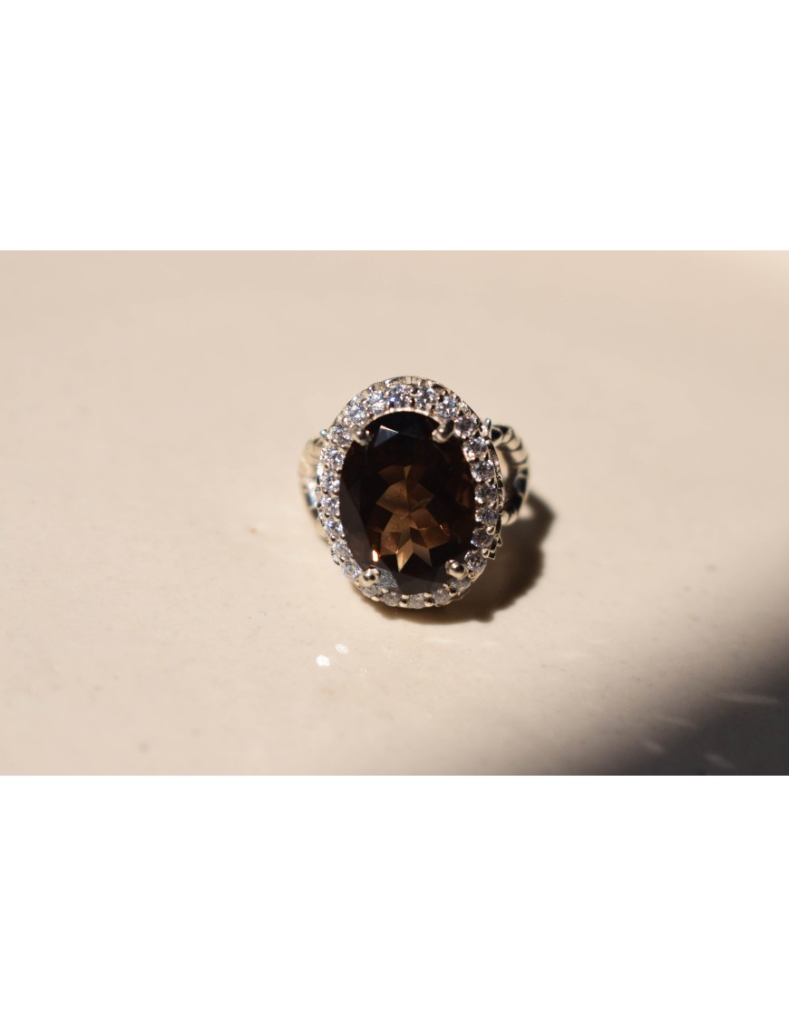 SMOKEY DRAGON RING